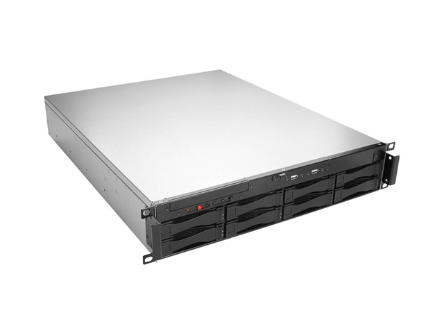 iStarUSA U-208HD 2U 8-Bay Storage Server Rackmount Chassis — view 5