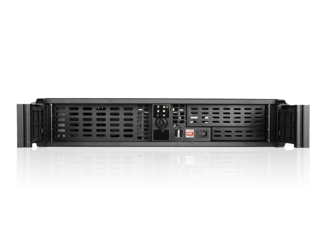 iStarUSA D-200L-FS 2U High Performance Rackmount Chassis with Front-mounted ATX Power Supply — view 4