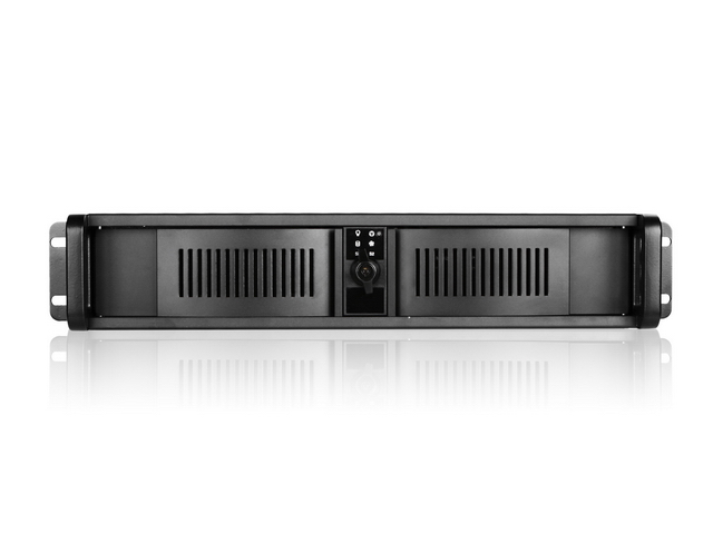iStarUSA D-200L-FS 2U High Performance Rackmount Chassis with Front-mounted ATX Power Supply — view 2
