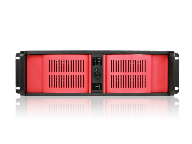 iStarUSA D-300L-FS 3U High Performance Rackmount Chassis with Front-mounted ATX Power Supply — view 6