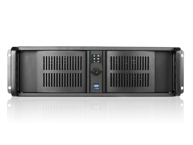 iStarUSA D-300 3U Compact Stylish Industrial Rackmount Chassis — view 2