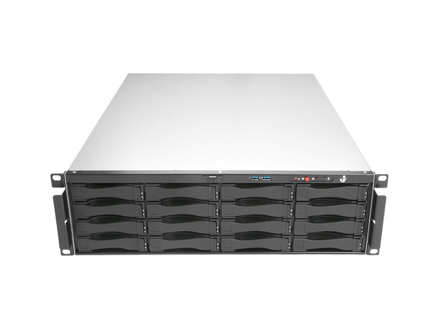 iStarUSA U-316HD 3U 16-Bay Storage Server Rackmount Chassis — view 4