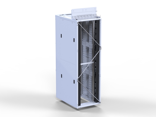 iStarUSA WN54120-NR — 54U 800mm Width, 1200mm Depth Rack-mount Network Server Cabinet