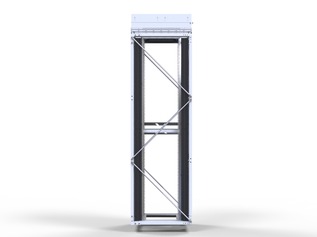 iStarUSA WN54120-NR 54U 800mm Width, 1200mm Depth Rack-mount Network Server Cabinet — view 2