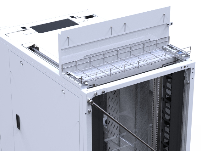 iStarUSA WN54120-NR 54U 800mm Width, 1200mm Depth Rack-mount Network Server Cabinet — view 5