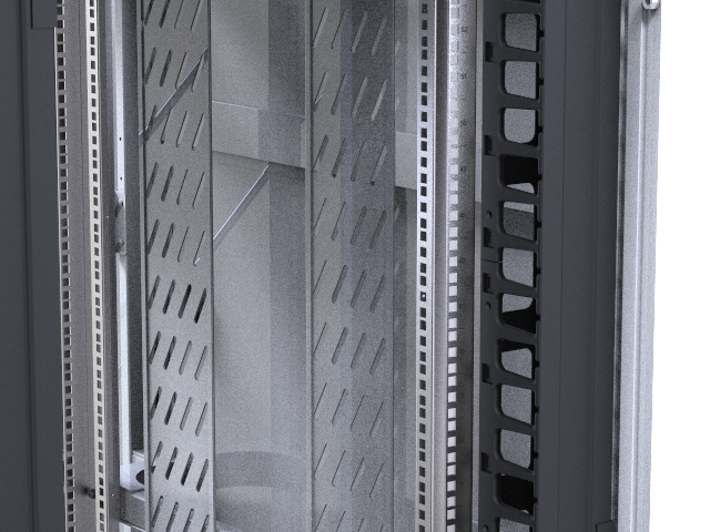 iStarUSA WN54120-NR 54U 800mm Width, 1200mm Depth Rack-mount Network Server Cabinet — view 8
