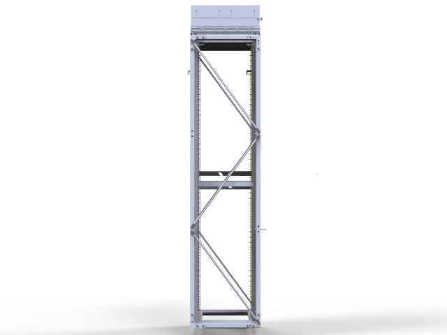 iStarUSA WN54120-SR 54U 600mm Width, 1200mm Depth Rack-mount Server Cabinet — view 2
