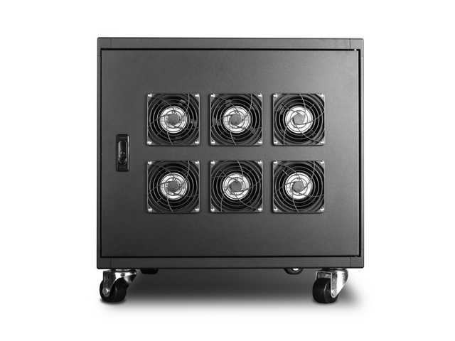 iStarUSA WQ-990 9U 900mm Depth Ultimate Quiet Server Cabinet — view 3