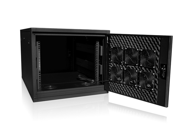 iStarUSA WQ-990 9U 900mm Depth Ultimate Quiet Server Cabinet — view 5