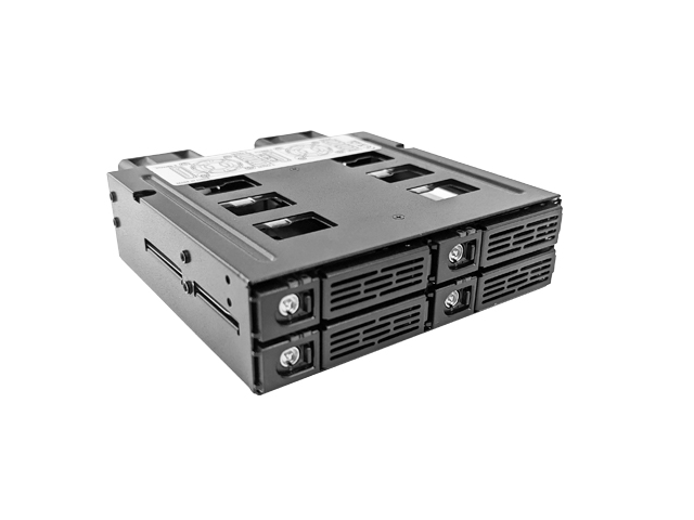 iStarUSA BPM-CA425-U2 — 5.25" to 4x 2.5" U.2 NVMe Hot-swap Rack