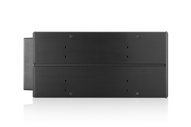 iStarUSA BPN-DE230SS-WB Trayless 2x 5.25" to 3x 3.5" SAS SATA 6 Gbps HDD Hot-swap Rack with Wood Look Bezel — view 4