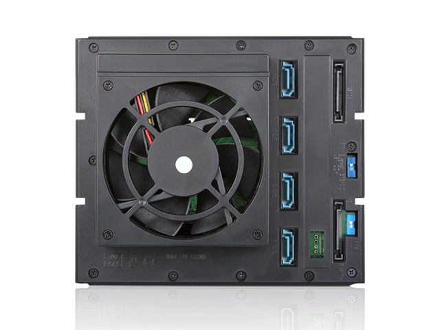 iStarUSA BPN-DE340P Trayless 3x 5.25" to 4x 3.5" 12Gb/s HDD Hot-swap Rack with Independent HDD Power Switch — view 3