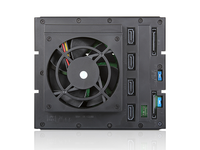 iStarUSA BPN-DE340SS Trayless 3x 5.25" to 4x 3.5" SAS SATA 6 Gbps HDD Hot-swap Rack — view 3