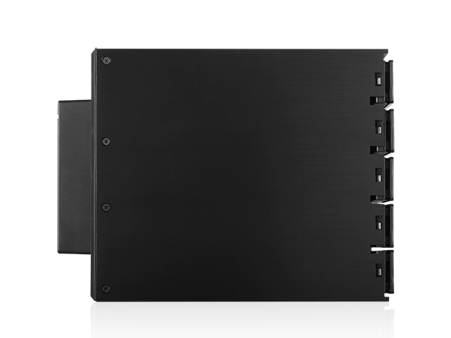 iStarUSA BPN-DE350SS Trayless 3x 5.25" to 5x 3.5" SAS SATA 6 Gbps HDD Hot-swap Rack — view 4