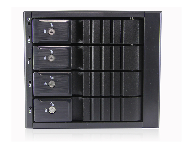 iStarUSA BPN-SEA340HD — Trayless 3x 5.25" to 4x 3.5" 12Gb/s HDD Hot-swap Rack
