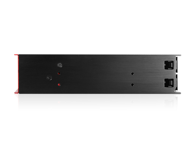 iStarUSA BPU-124DE-SS 5.25" to 4x 2.5" SATA SAS 6 Gbps HDD SSD Hot-swap Rack — view 4