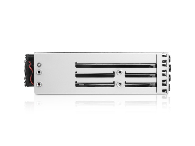 iStarUSA BPU-128DE-SS 5.25" to 8x Slim 2.5" HDD SSD Hot-swap Rack — view 3