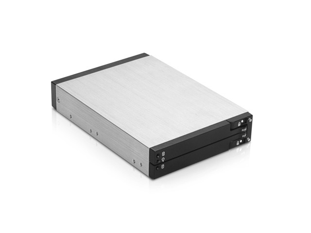 iStarUSA BPU-2535HD — Trayless 3.5" to 2x 2.5" 12Gb/s HDD SSD Hot-swap Rack