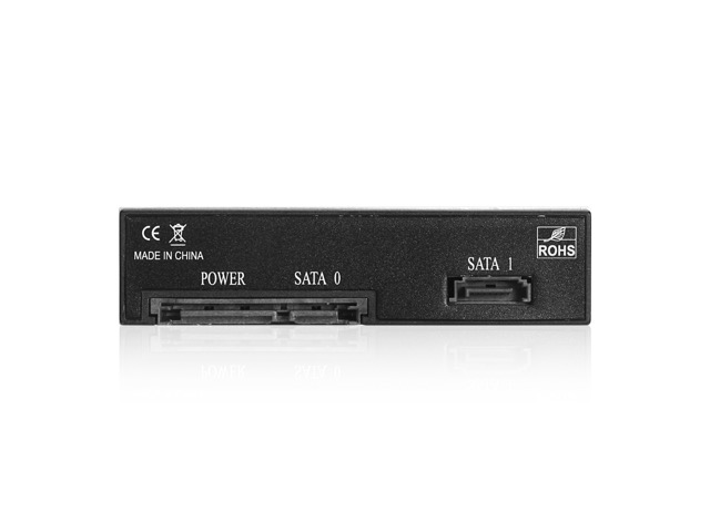 iStarUSA BPU-2535HD Trayless 3.5" to 2x 2.5" 12Gb/s HDD SSD Hot-swap Rack — view 4