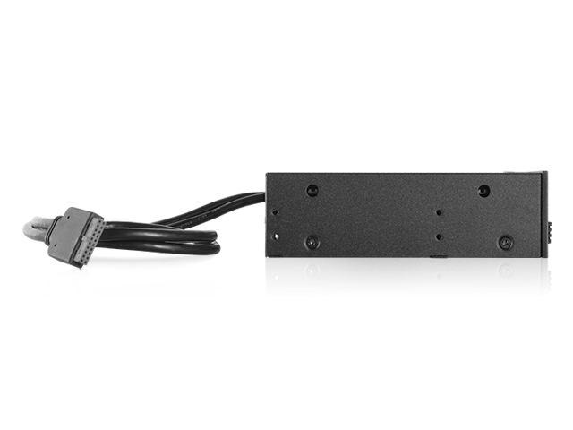 iStarUSA T-5K25TU-SA Trayless 5.25" to Slim ODD and 2.5" SATA 6 Gbps HDD SSD Hot-swap Rack with USB 3.0 — view 4