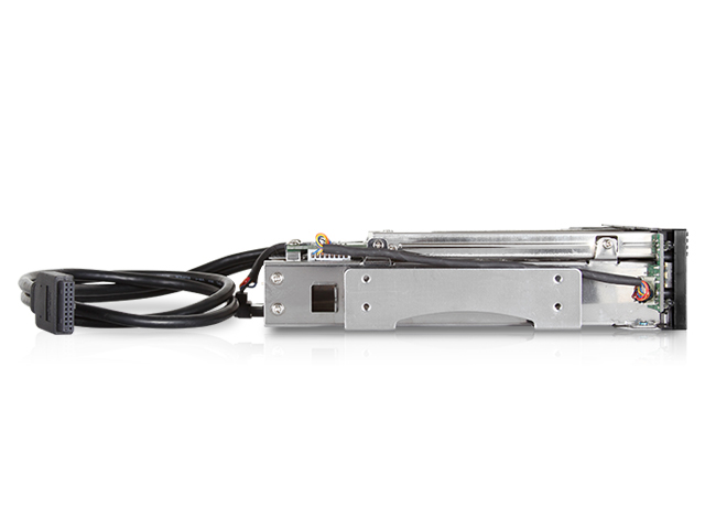 iStarUSA T-5K3525U-SA Trayless 5.25" to 3.5" & 2.5" SATA 6 Gbps HDD SSD Hot-swap Rack with USB 3.0 — view 4
