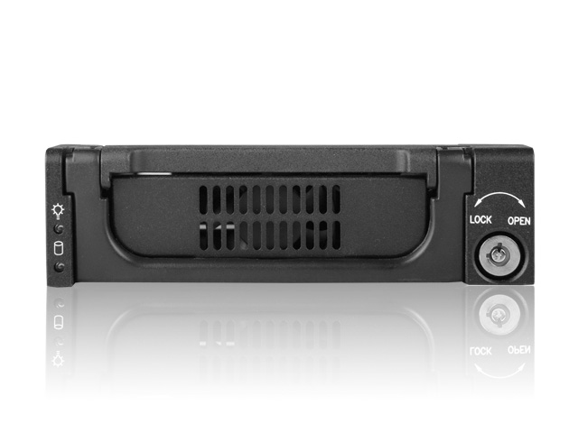 iStarUSA T-7-SA Rugged 5.25" to 3.5" SATA SAS 6 Gbps HDD Hot-swap Rack — view 2