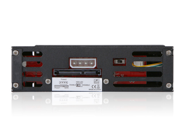iStarUSA T-7-SA Rugged 5.25" to 3.5" SATA SAS 6 Gbps HDD Hot-swap Rack — view 3