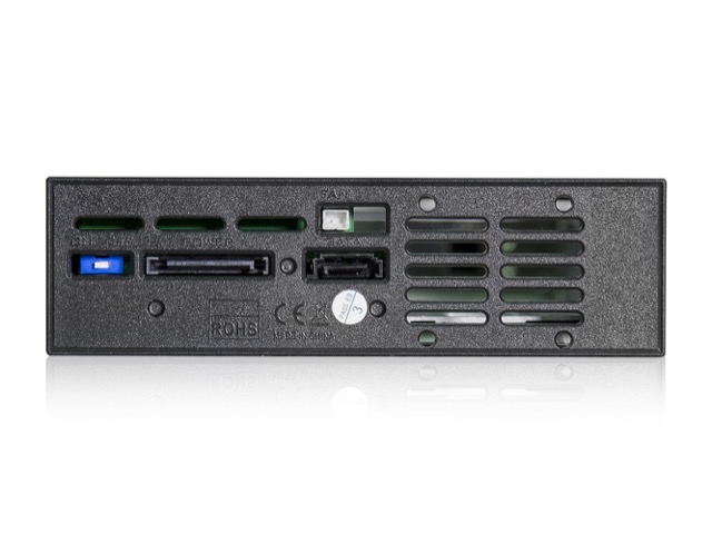 iStarUSA T-7DE-SS 5.25" to 3.5" 2.5" SATA SAS 6 Gbps HDD SSD Hot-swap Rack — view 3