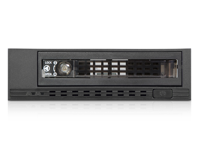 iStarUSA T-7M1-SATA-KL 5.25" to 3.5" 2.5" SATA SAS 6 Gbps HDD SSD Hot-swap Rack with Key Lock — view 2