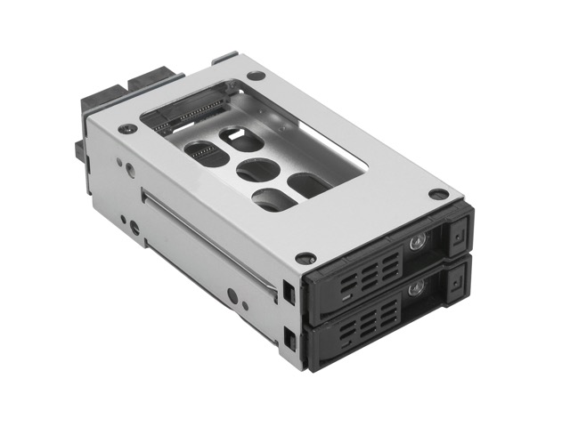 iStarUSA T-C225 — Custom Size 2x 2.5" HDD SSD Hot-swap Rack