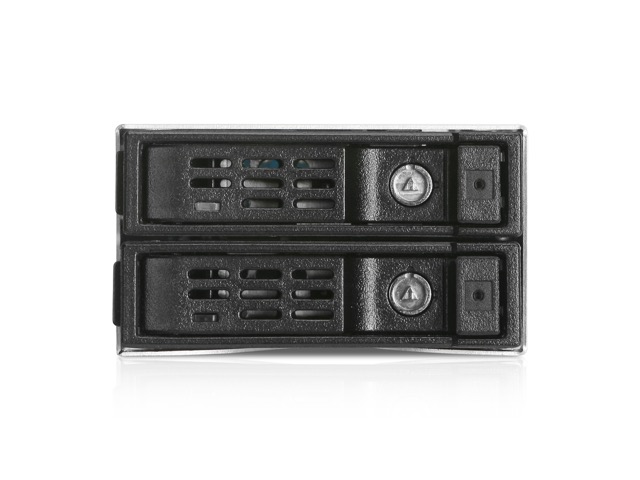 iStarUSA T-C225 Custom Size 2x 2.5" HDD SSD Hot-swap Rack — view 2