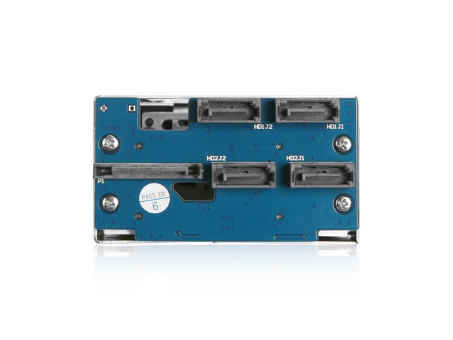 iStarUSA T-C225 Custom Size 2x 2.5" HDD SSD Hot-swap Rack — view 4