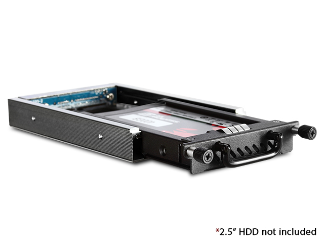iStarUSA T-C25HD-G Industrial Custom Size 2.5" SATA 6 Gbps HDD SSD Hot-swap Rack — view 4