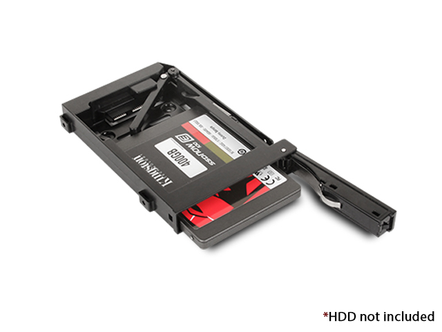 iStarUSA T-C25HD-P — Custom Size Trayless 2.5" SATA 6 Gbps HDD SSD Hot-swap Plastic Rack