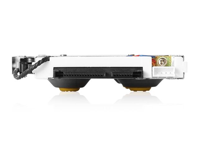 iStarUSA T-C25HD-V Custom Size Trayless 2.5" SATA 6 Gbps HDD SSD Hot-swap Anti-vibration Rack — view 3