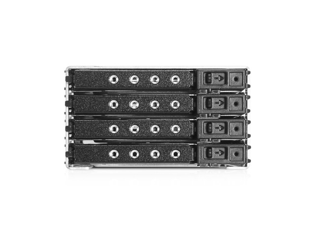 iStarUSA T-C425S Custom Size Slim 4x 2.5" HDD SSD Hot-swap Rack — view 2
