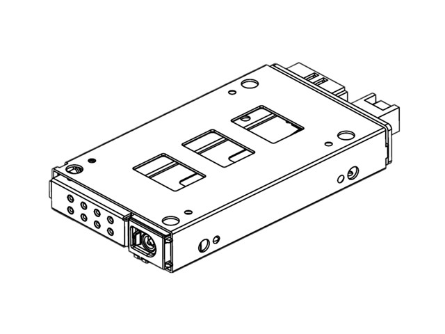 iStarUSA T-CA125-U2 Custom Size 2.5" U.2 NVMe Hot-swap Rack — view 2
