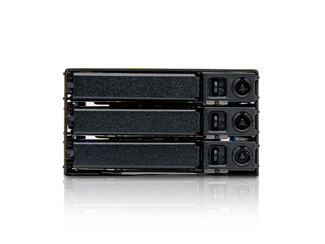 iStarUSA T-CE325-HD Custom Size 3x 2.5" 12Gb/s HDD SSD Hot-swap Rack — view 2