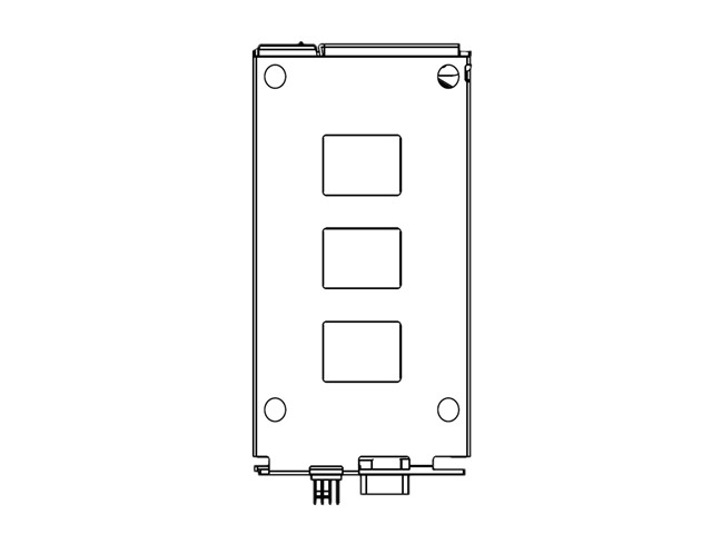 iStarUSA T-CP125-SS Custom Size Slim 2.5" SAS/SATA 6Gb/s Hot-swap Rack (7 mm) — view 2