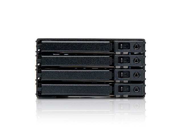 iStarUSA T-CP425-HD Custom Size 3x 2.5" 12Gb/s HDD SSD Hot-swap Rack — view 2