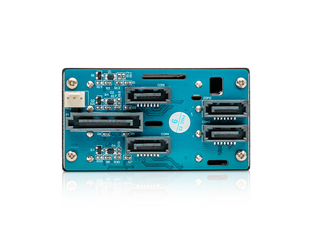 iStarUSA T-CP425-HD Custom Size 3x 2.5" 12Gb/s HDD SSD Hot-swap Rack — view 4