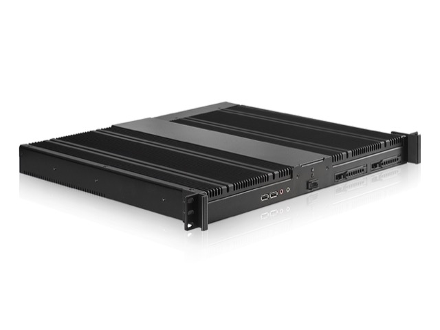iStarUSA FS-1018 — 1U Fanless Enclosure for Mini-ITX