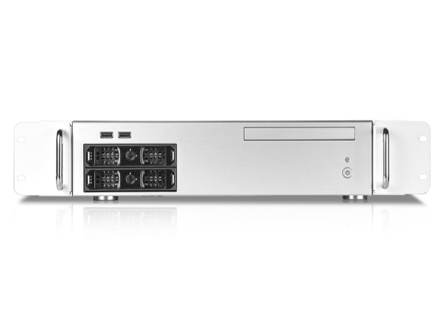 iStarUSA FS-1019 2U Fanless Enclosure for Mini-ITX — view 2