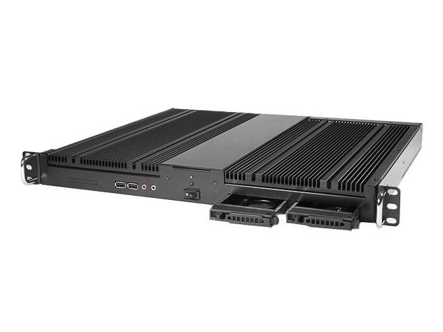 iStarUSA FS-11101 1U Rackmount Fanless Chassis for Mini-ITX — view 3