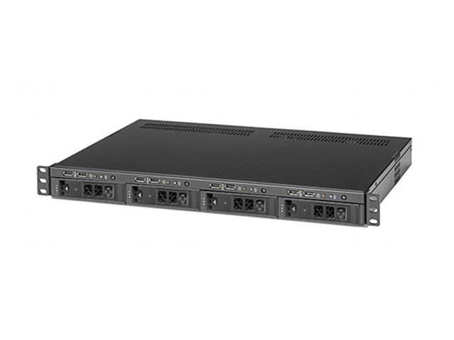 iStarUSA FS-1140 — 1U Chassis for 4 × Pico-ITX Boards