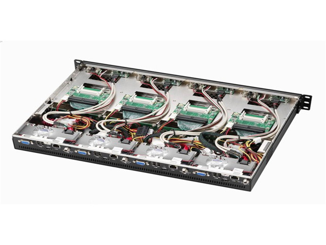 iStarUSA FS-1140 1U Chassis for 4 × Pico-ITX Boards — view 2