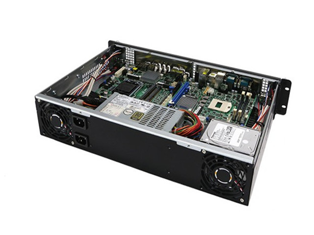 iStarUSA FS-12242 2U Rackmount Chassis for 2 × Mini-ITX Systems — view 2